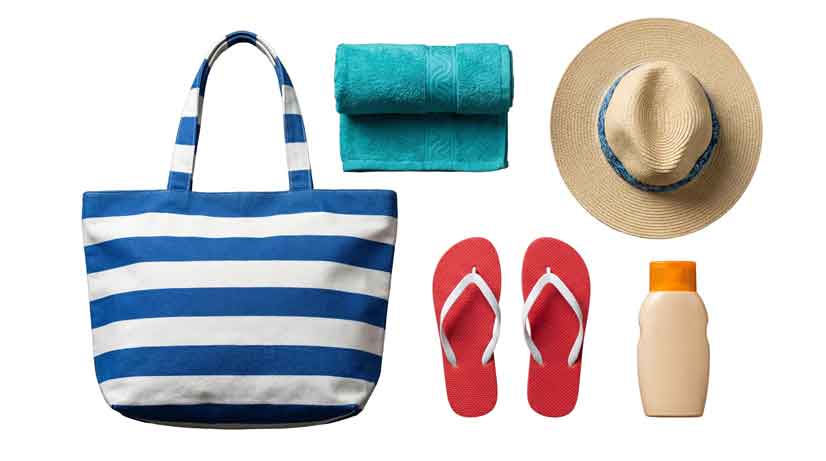 Beach day essentials