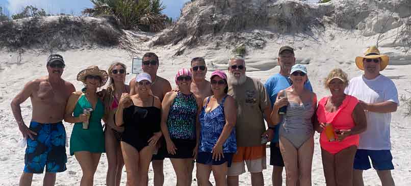 Family on Shell Island